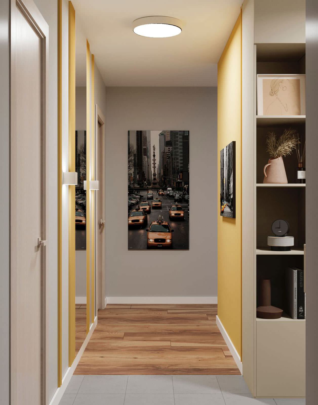 Акцентный желтый