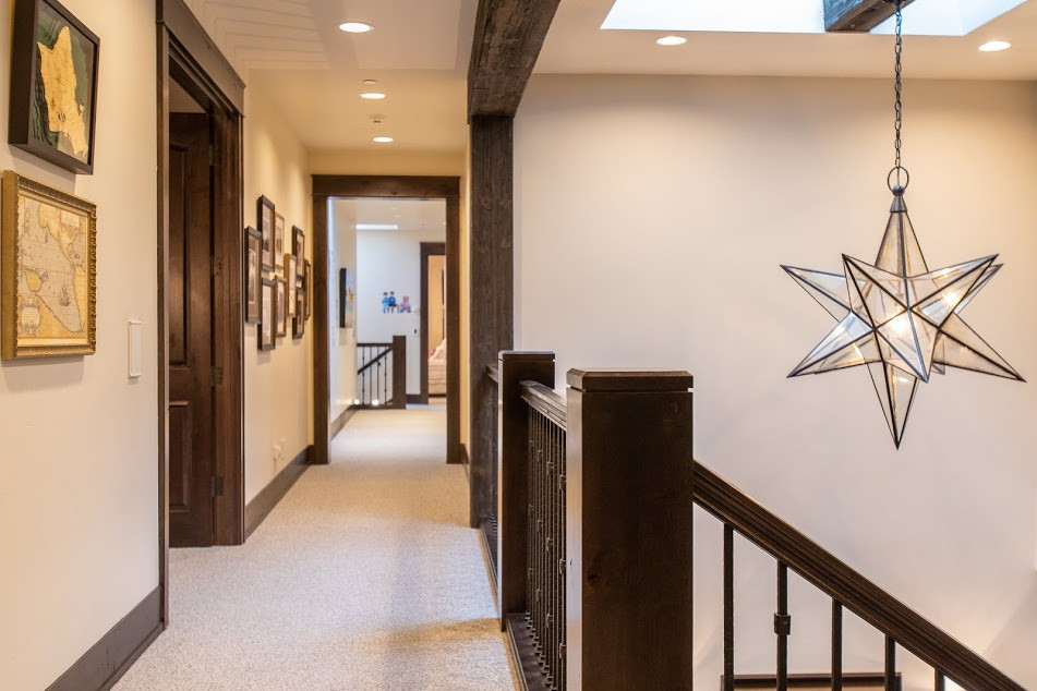 Home design - rustic home design idea in Seattle