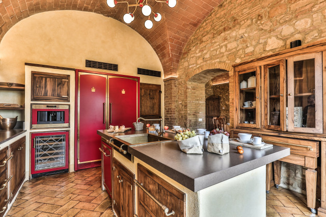 Ristrutturazione Complesso La Querce mediterranean-kitchen