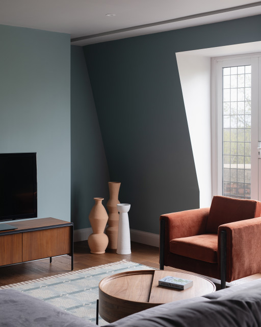 Penthouse &ndash; Hampstead Heath contemporary-living-room