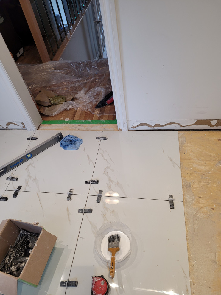 Tile Floor Installation