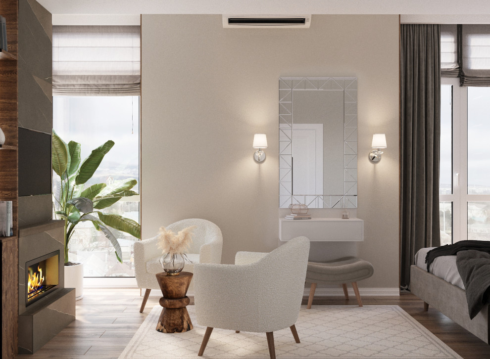 Дизайн-проект двухкомнатной квартиры ЖК "Парковый"