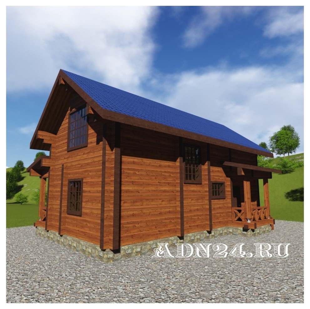 Проект 290 Дом 9.95м х 11.4м