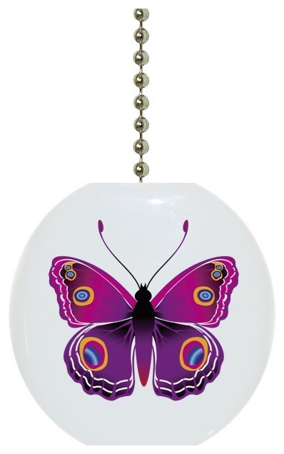 Pink Butterfly Ceiling Fan Pull