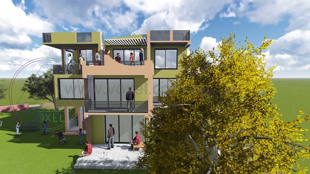 House Design Budhalinkanth Kathmandu Nepal Modern Other