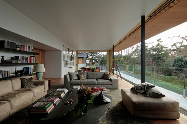 リビングダイニング contemporary-living-room
