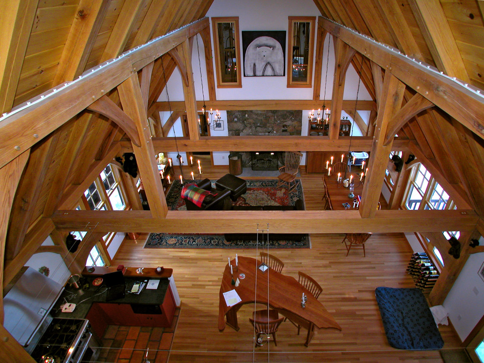 Traditional living room in Burlington.