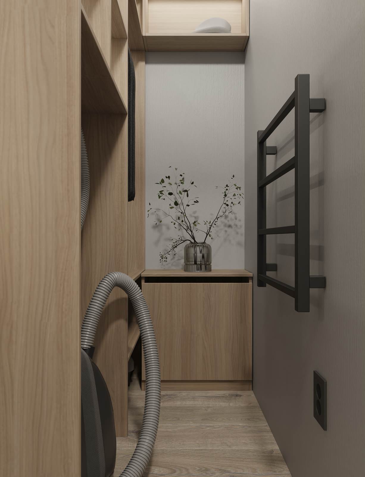 Проект квартиры для молодой семьи в Екатеринбурге.