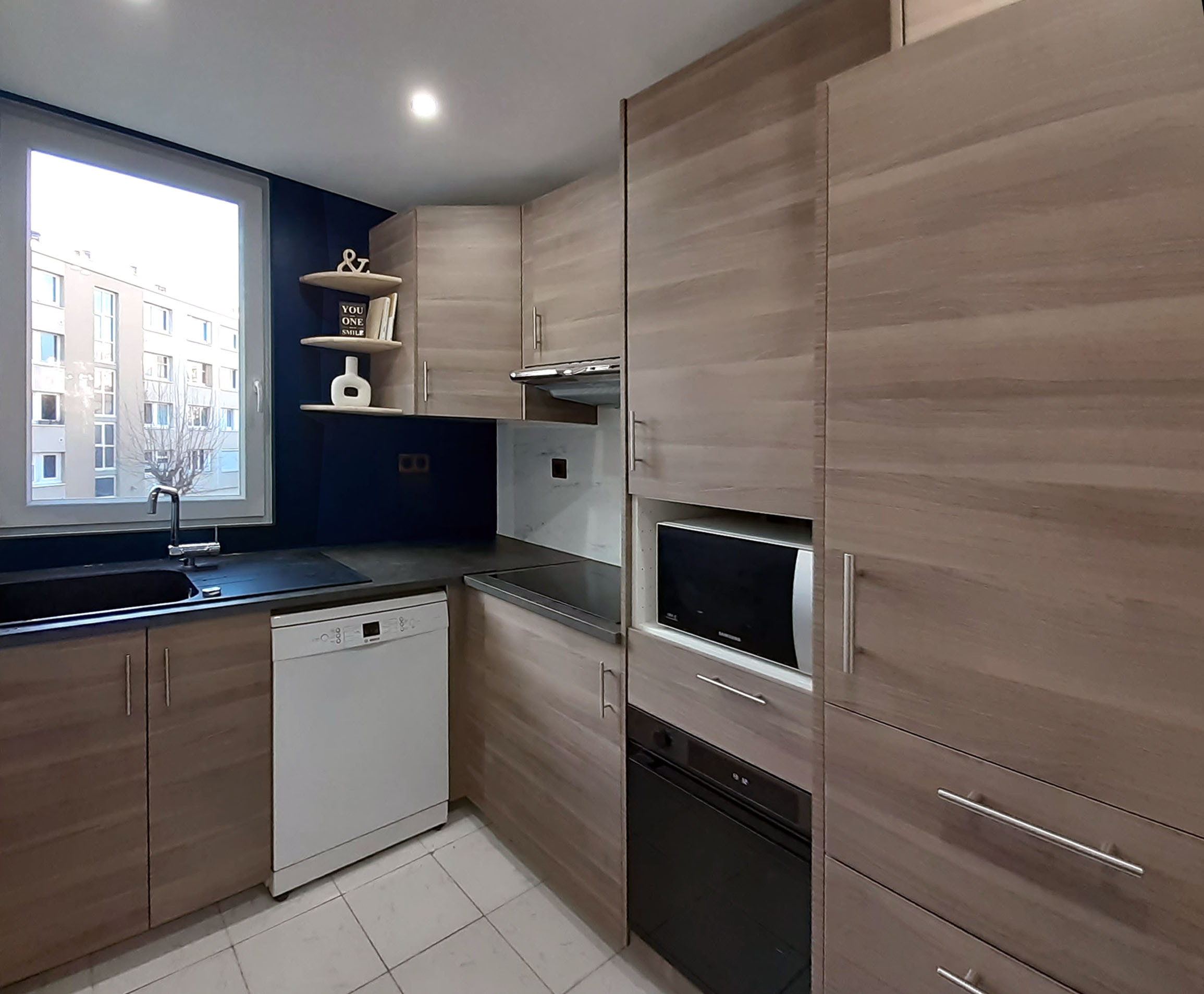 Conception sur la lumière d’un appartement de 34m2