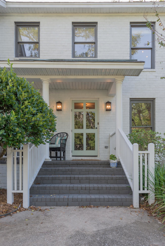 Traditional exterior in Charleston.