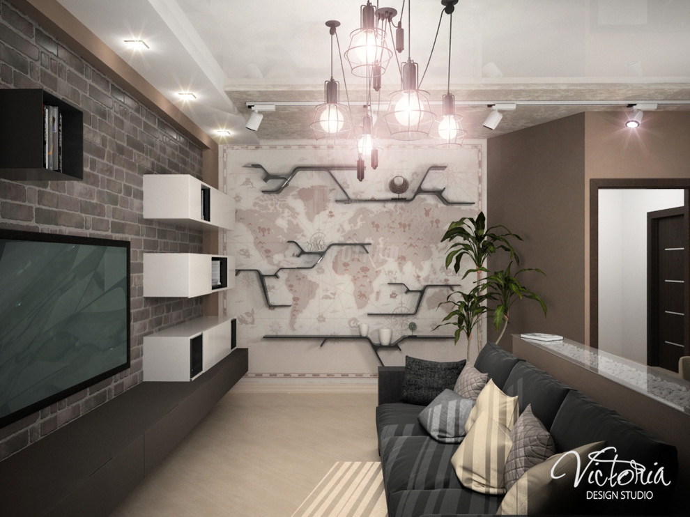 Мужской интерьер квартиры