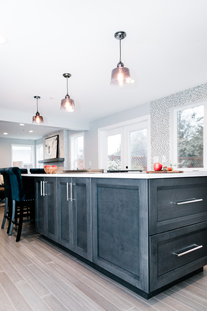 Kitchen - transitional kitchen idea in Seattle