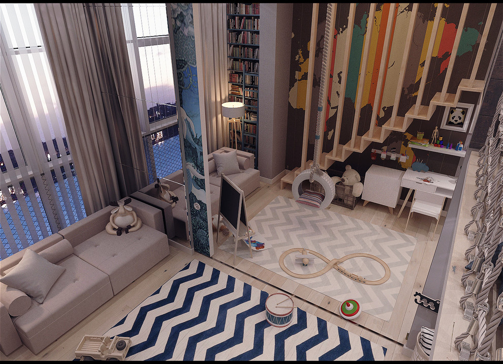 Пентхаус в стиле лофт