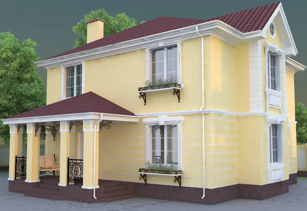 Коттедж в классическом стиле