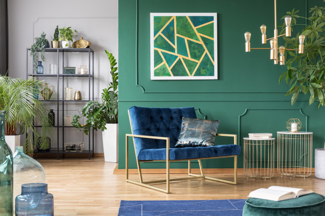 Interior Painting transitional-living-room