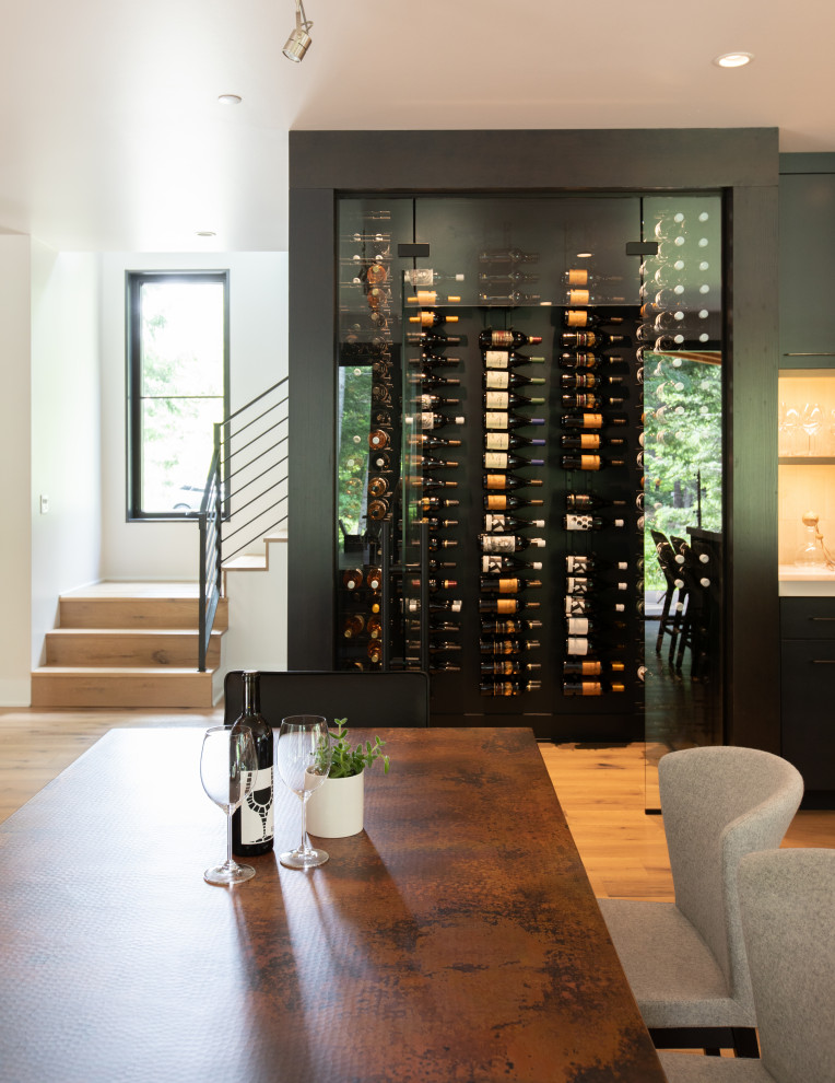 TUMBLE CREEK custom home Modern Wine Cellar Seattle by Design