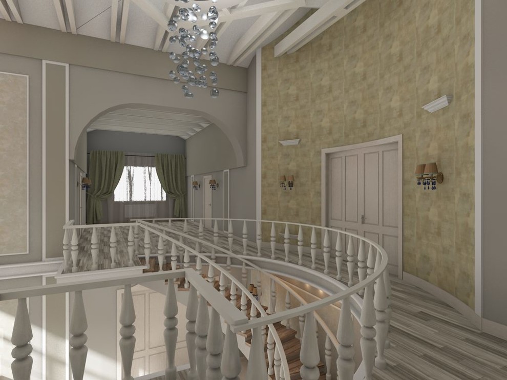 Интерьер коттеджа в классическом стиле