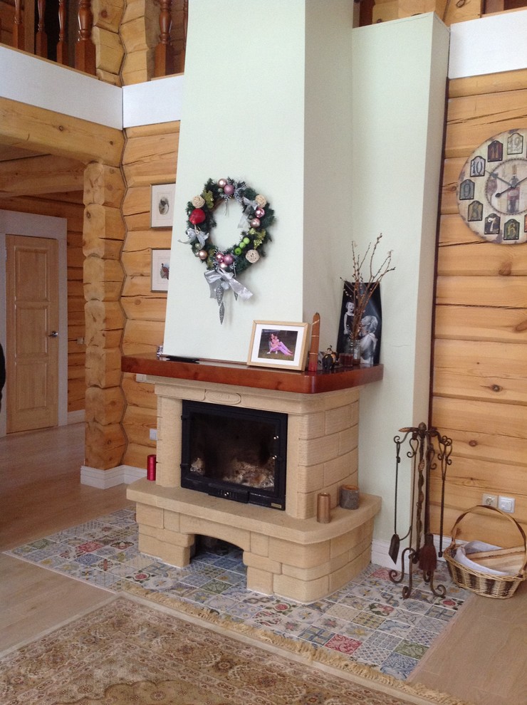 Частный жилой дом и баня на территории КП "Финский Залив" (Верхняя Сысерть)