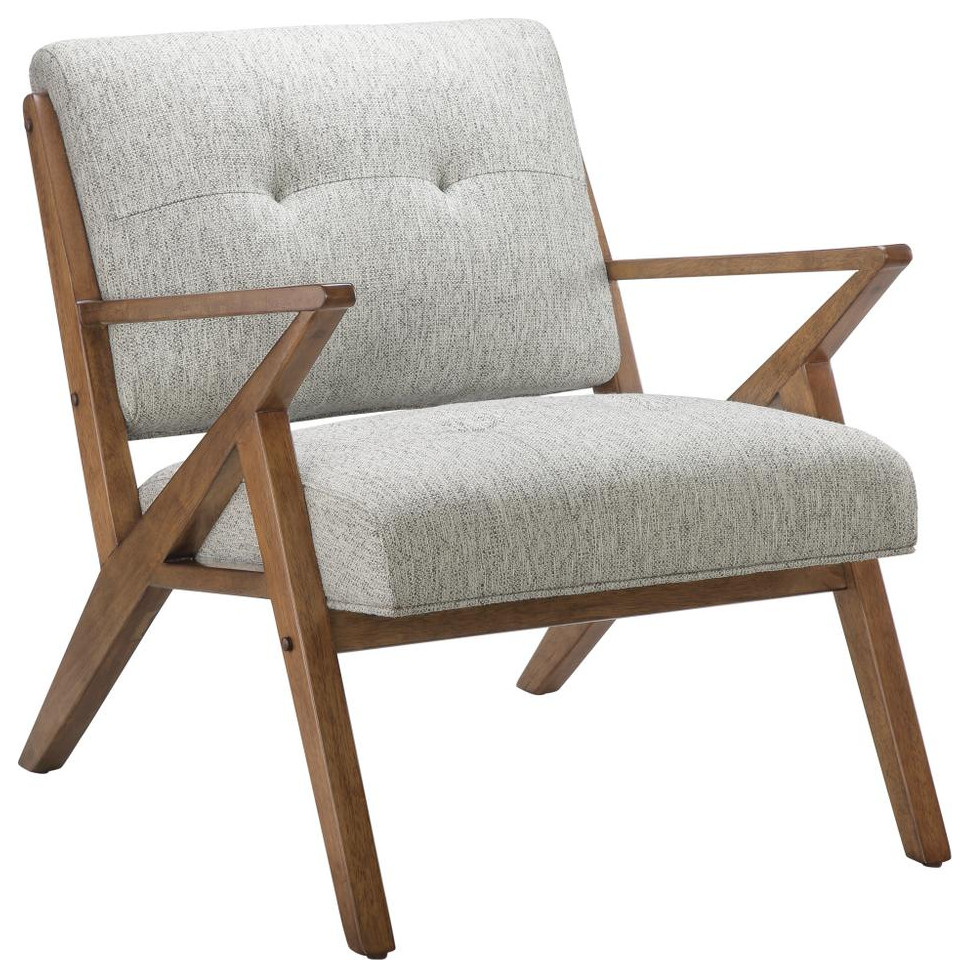 Pecan Wood Lounge Chair by Belen Kox, Belen Kox