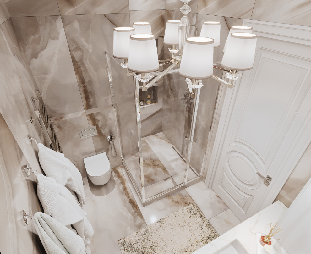 Ванная комната в ЖК "Сердце Столицы"