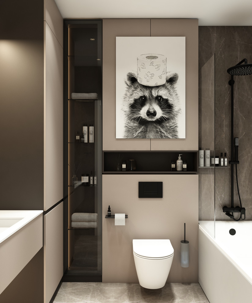 Санузел в ЖК Комфорт Парк