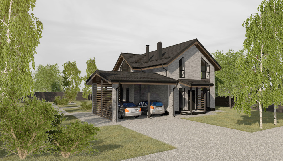 Газобетонный дом Прилесный 2