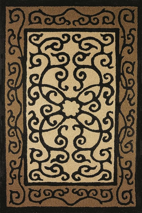 Frontgate Indoor Outdoor Rug, 34"x54" Mediterranean Outdoor Rugs