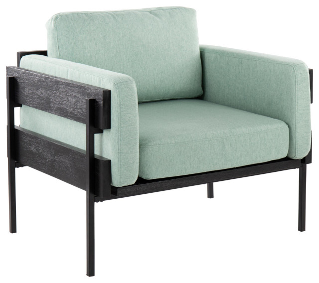 Kari Accent Chair Industrial Armchairs And Accent Chairs by