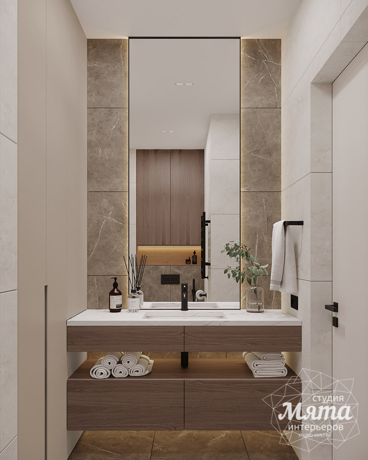 Дизайн трёхкомнатной квартиры в Ташкенте