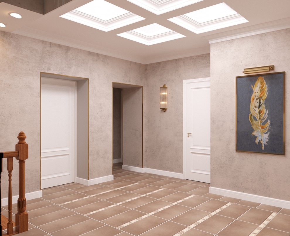 Проект реконструкции первого этажа дома в г. Отрадное, 75м.кв.