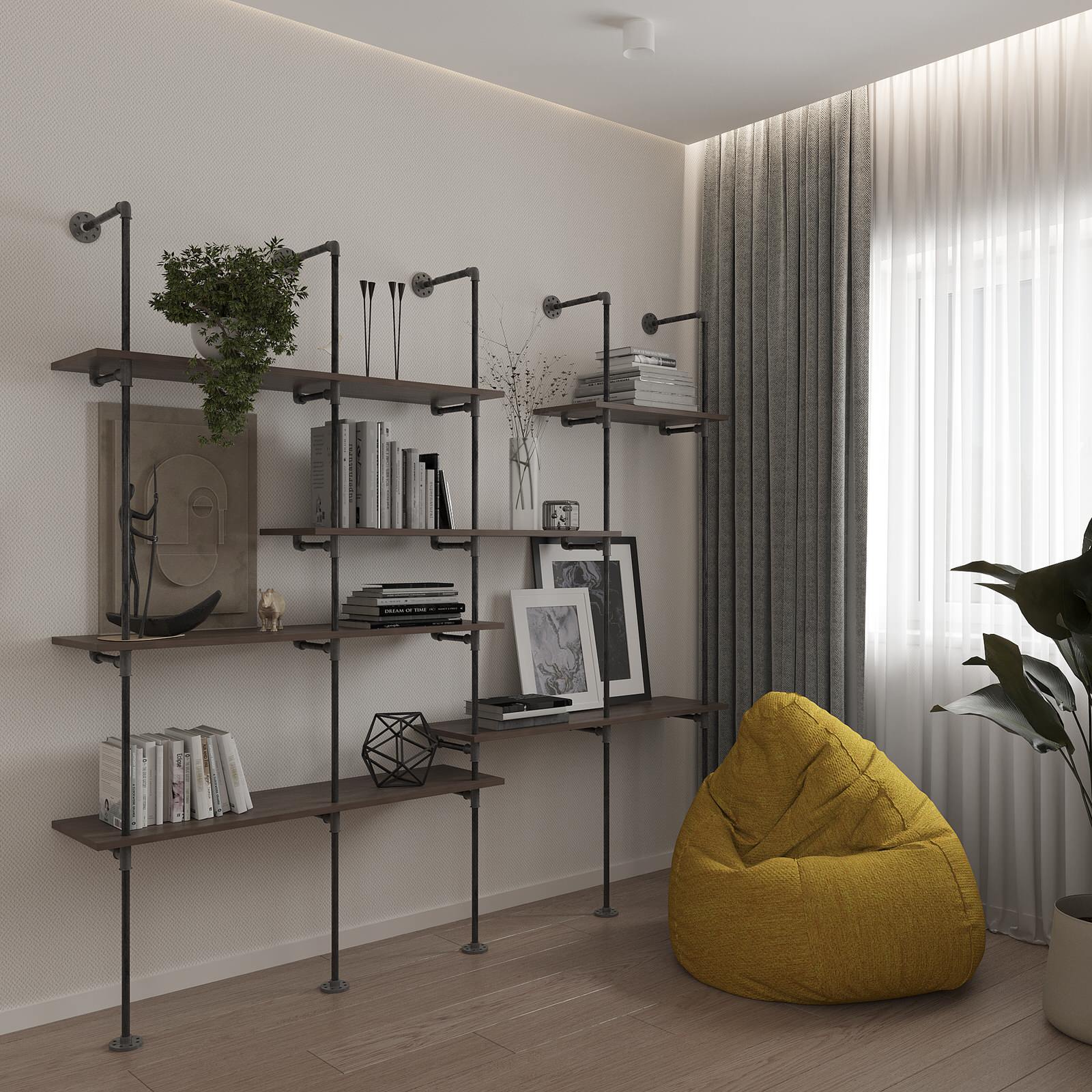 Таунхаус из "вторички" в современный интерьер