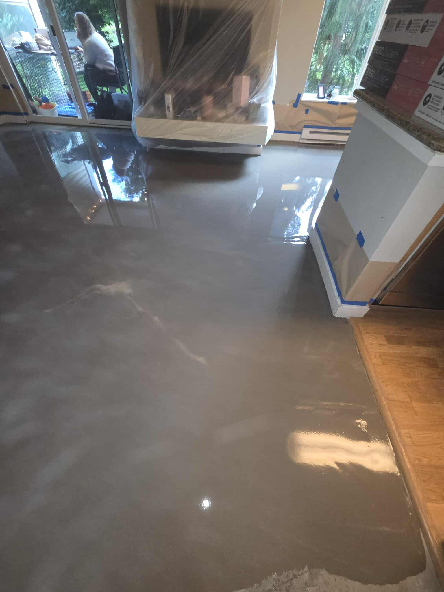 Concrete Subfloor Leveling & Prep