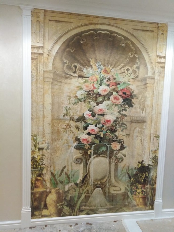 Фото с проектов в процессе монтажа