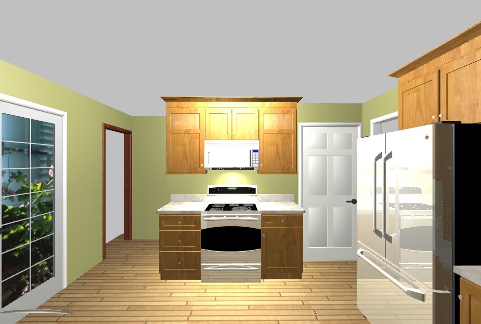 fridge near corner need ideas please