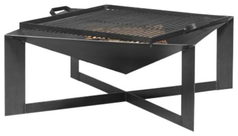 Cook King Cuba 27 6 X27 6 Black Steel Fire Bowl Grill Grate