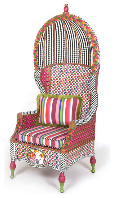 Flower Market Outdoor Bonnet Chair Mackenzie Childs
