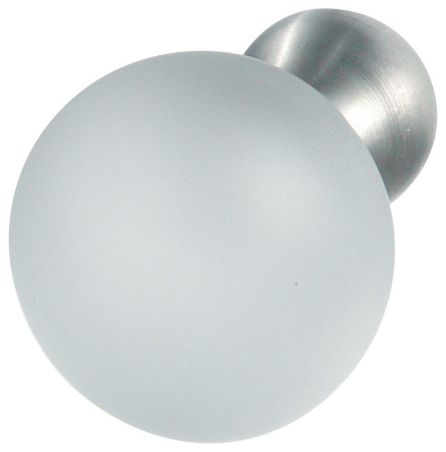Hafele 132.13.462 Frosted Cabinet Knobs
