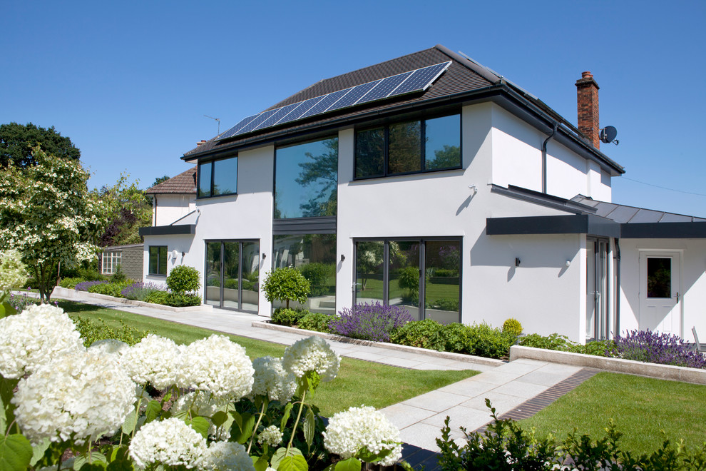 This is an example of a contemporary exterior in Kent.