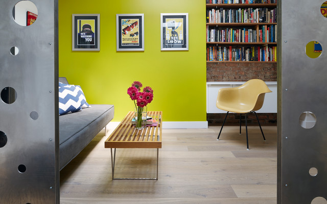 Prospect Heights Townhouse contemporary-family-room
