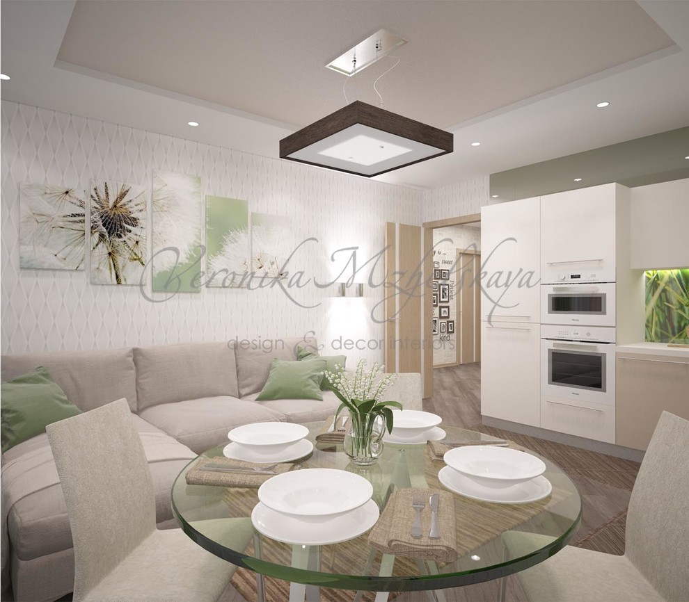 Квартира для молодой семьи с двумя дочками школьницами