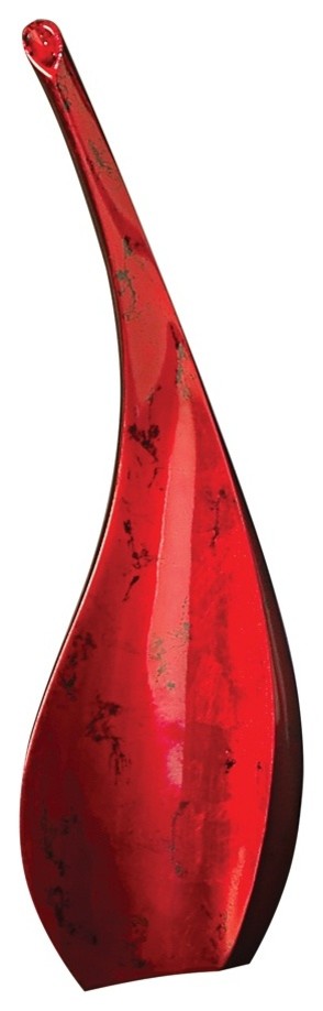 Medium Red Spoon Vase