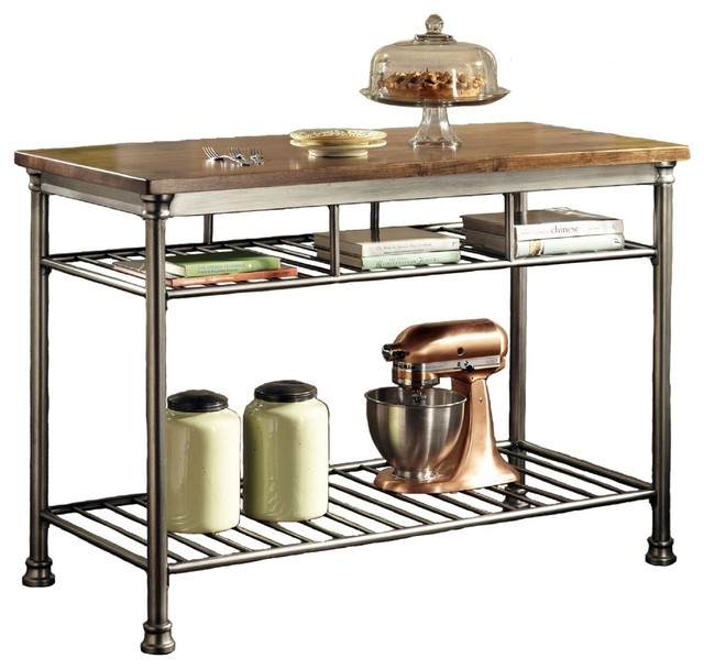 Home Styles The Orleans Kitchen Island Industrial Kitchen Islands And Kitchen Carts By Home Styles Furniture