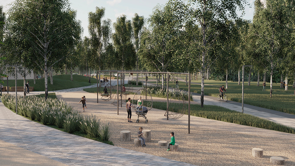 Концепция благоустройства и озеленения общественной территории