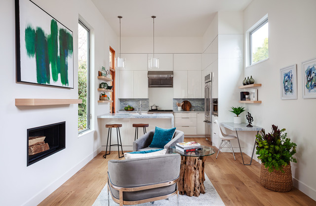 Tiny but mighty transitional-living-room