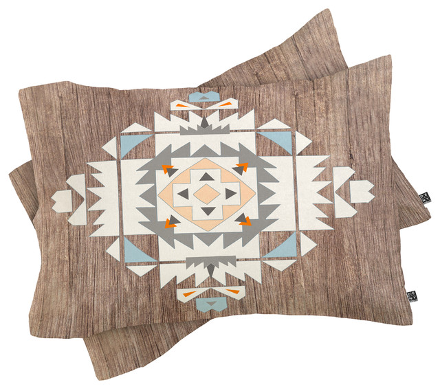 Deny Designs Iveta Abolina Cream Tribal Pillowcase