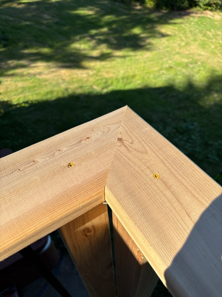 Cedar Deck Railing