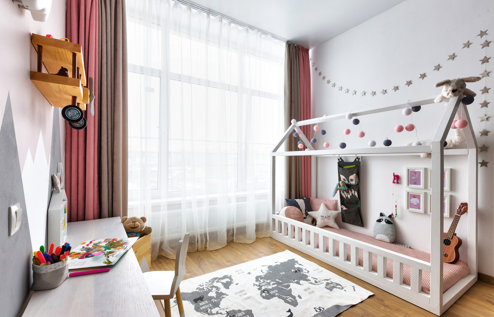 Однокомнатная квартира-студия для семьи с ребенком