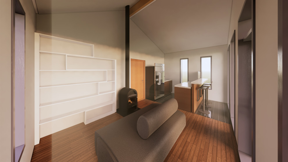 Проект каркасного жилого дома для заказчика из Норвегии