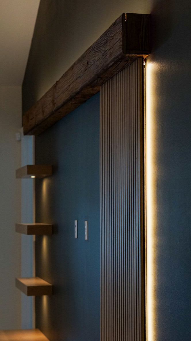 Custom Accent TV Wall