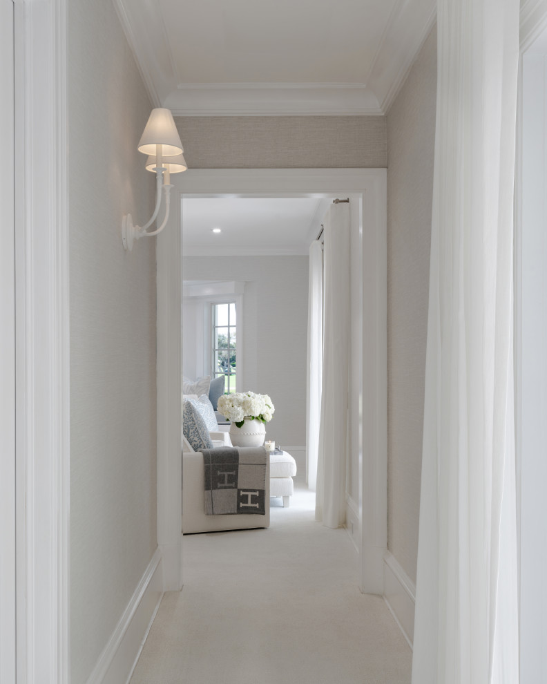 Palm Beach Full Home Renovation & Design - Beach Style - Hall - Miami ...